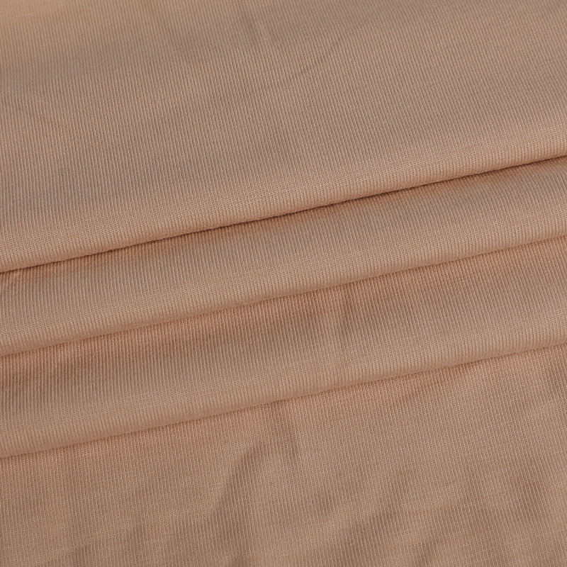 32s Lenzing Rayon/Zijde 90/10 + 30D Spandex Single Jersey