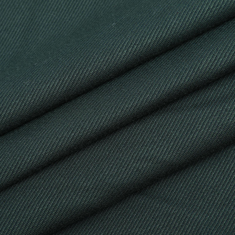 40s R + 75/40 polyester bedekte spandex dubbelzijdige keperstof