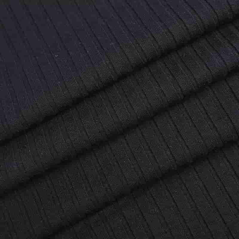 Jaren '40 Lenzing Tencel + 30D volledig geplateerd gestreept spandex ribbreisel Jaren '40 Lenzing Tencel + 30D volledig geplateerd gestreept spandex ribbreisel